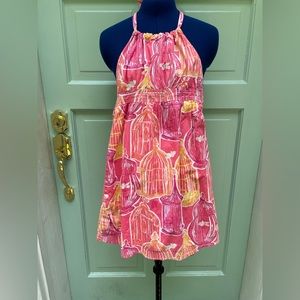 Lilly Pulitzer Pink Halter Dress